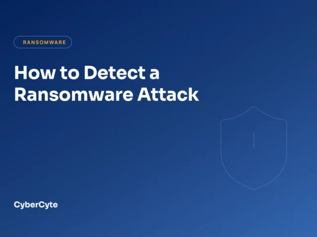 How to Detect Ransomware Attack Before It Disrupts Your Organisation How to Detect Ransomware Attack Before It Disrupts Your Organisation cover image