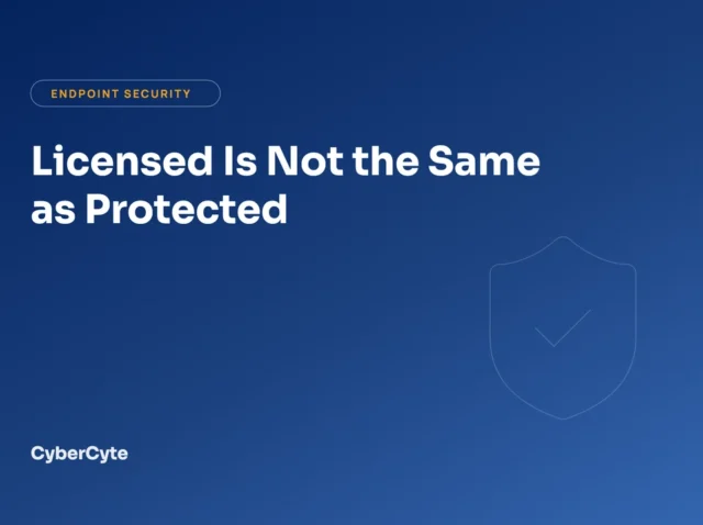 Licensed Is Not the Same as Protected: Keeping Microsoft Defender Healthy in E5 Environments Licensed Is Not the Same as Protected: Keeping Microsoft Defender Healthy in E5 Environments cover image